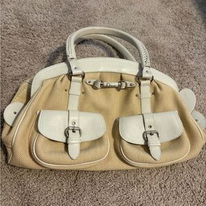 Christian Dior canvas tote